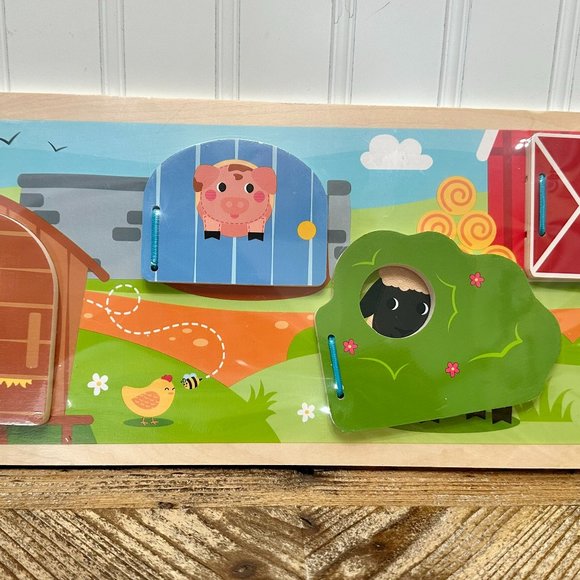 BigJigs On The Farm Sensory Board - BJ038 - Picture 1 of 2